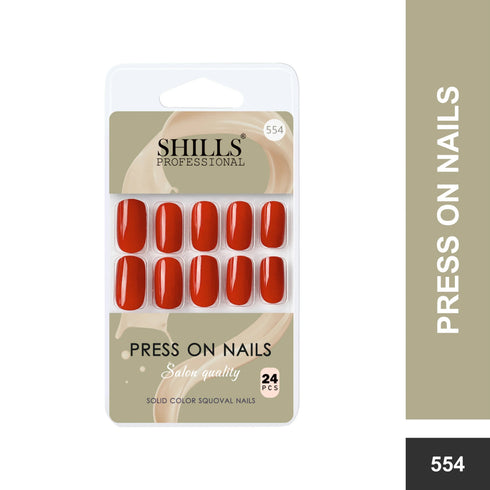 Shills Professional Glossy Solid Color Nails Square(SPN553-SPN578)