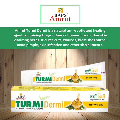 Baps Amrut Turmi Dermi Cream 30g