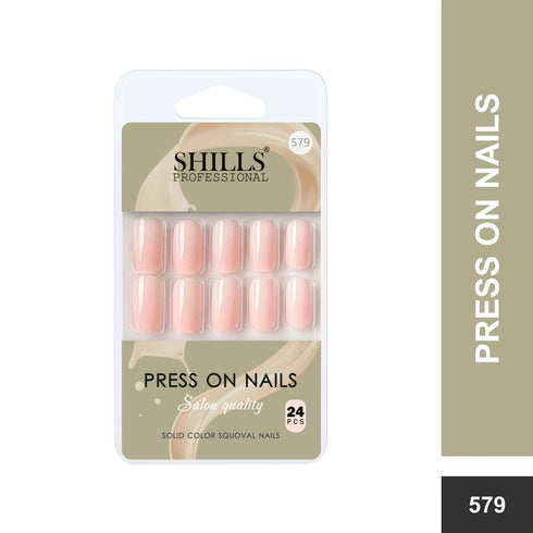 Shills Professional Glossy Solid Color Nails Square(SPN579-SPN604)