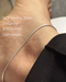 Mintru Sleek Anklet