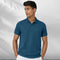 XYXX Nova Combed Cotton Polo T-shirts Isle Blue