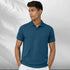 XYXX Nova Combed Cotton Polo T-shirts Isle Blue