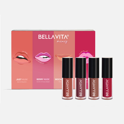 Bella Vita Kiss Proof Liquid Lipstick (Mini Set)