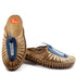 Vhaanfootwear Blue handcrafted kolhapuri shoes for Women