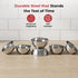 Vinod Stainless Steel Maharaja Bowl Set of 6 Pieces 150 ml Highest Grade Steel Tough and Strong Build Easy to Clean