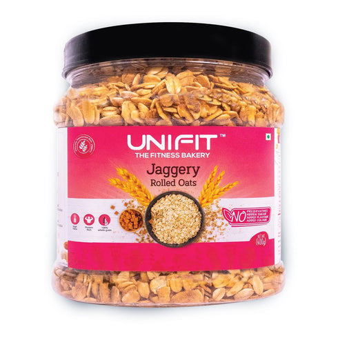 UNIFIT Jaggery Rolled Oats