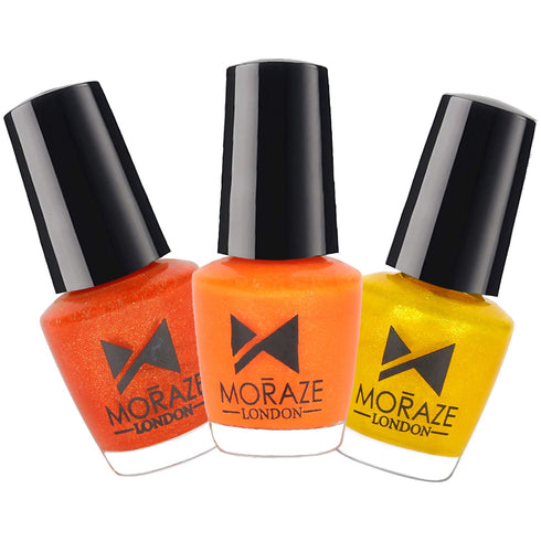 Moraze Cosmetics Pack 3 mini nail polish