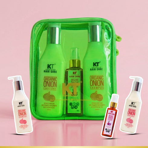 Kt Professional Organic Onion Shampoo & Conditioner 250ml Onion Serum