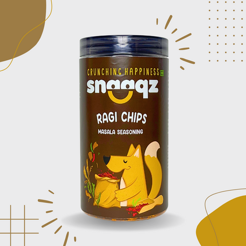 SNAAQZ Ragi Masala Chips