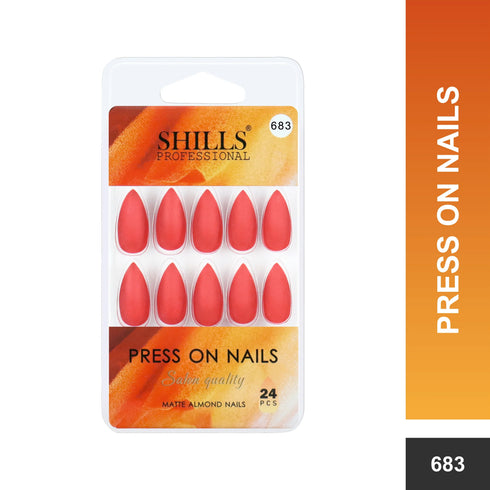 Shills Professional Matte Solid Color Nails Square(SPN677-SPN686)