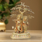 Brass Tree Radha Krishna With Cow Statue 7.015Kg