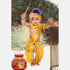 Raj Fancy Dresses Baby Krishna Dress Pagri| Flower Dress for Janmashtami