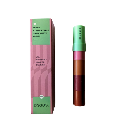 Disguise 4-in-1 Lipstick | Ultra Comfortable Satin Matte