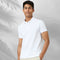 XYXX Nova Combed Cotton Polo T-shirts Polar White