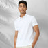 XYXX Nova Combed Cotton Polo T-shirts Polar White