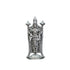 Pure Silver Antique Garud Balaji Standing Big 30G By Mahita Collections