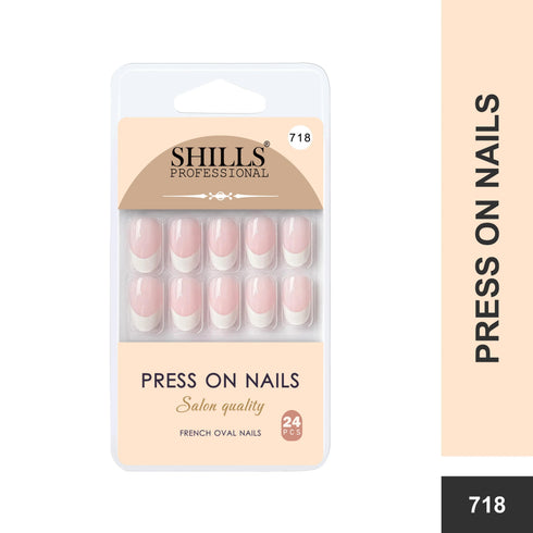 Shills Professional Press On Nail Arts Oval(SPN708-SPN720)
