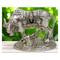 Aluminium Showpiece Cow Statue - 8*4.7*6 Inch