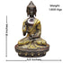 Tamas Brass Handcrafted Sculpture Religious Ashtamangala Tibetan Buddha Statue / Idol with Antique Finish (Multicolour) (Pack of 1)