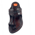 Vhaanfootwear Single wadi Dark Brown Pure Leather Kapashi Kolhapuri Chappal For Men Vhaan