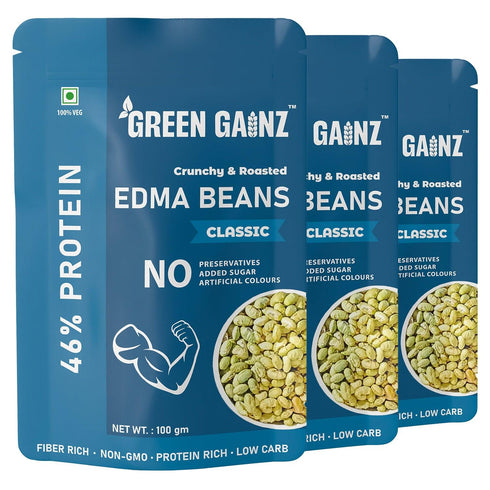 Green Gainz Edamame Classic (Pack of 3)
