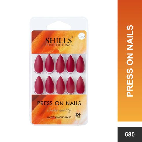 Shills Professional Matte Solid Color Nails Square(SPN677-SPN686)