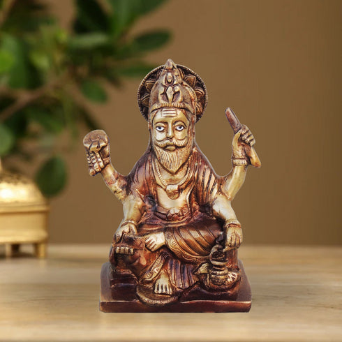 Brass Vishwakarma Statue 1.99Kg