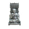 Pure Silver Antique Raghavedra Swamy With Frame 77.94G By Mahita Collections