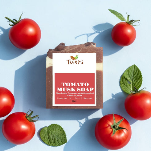 Tvishi Skincare Tomato & Musk Soap