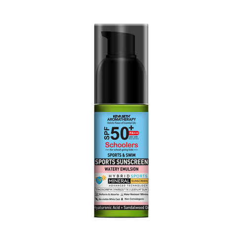Keya Seth Aromatherapy Schoolers SPF 50 PA+++, Kids Sports Mineral Watery Sunscreen