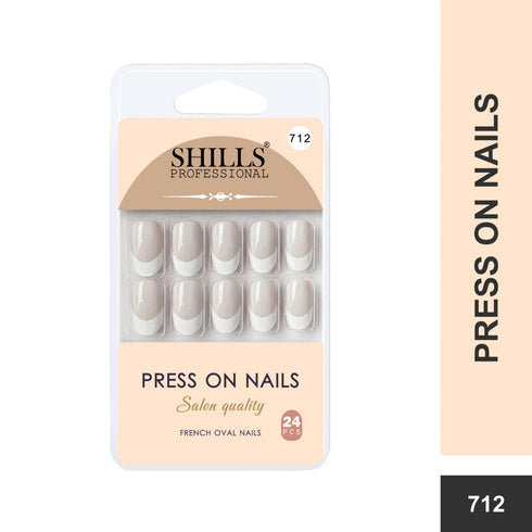 Shills Professional Press On Nail Arts Oval(SPN708-SPN720)