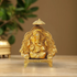 Brass Ganesh Ji With Chatri God Idol Statue 0.19Kg