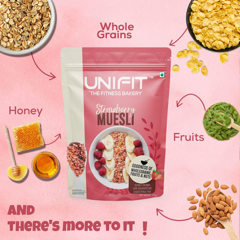 UNIFIT Strawberry Muesli