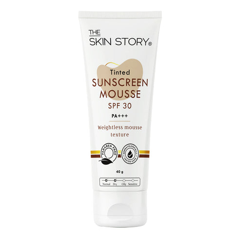 The Skin Story Tinted Sunscreen Mousse SPF 30
