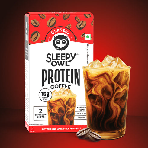 Sleepy Owl Coffee Classic Protein Coffee Powder