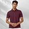 XYXX Nova Combed Cotton Polo T-shirts Merlot Maroon