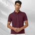 XYXX Nova Combed Cotton Polo T-shirts Merlot Maroon