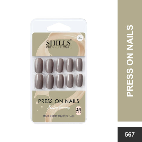 Shills Professional Glossy Solid Color Nails Square(SPN553-SPN578)