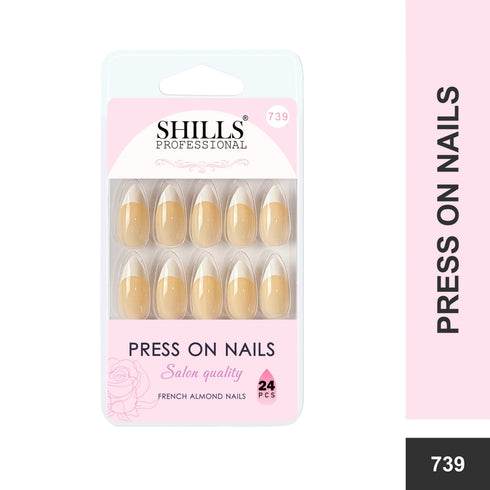 Shills Professional French Nails Sharp Almond (SPN734-SPN746)