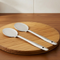 Vinod Stainless Steel Paratha Palta Turner Spatula Set of 2 34 cm Highest Grade Stainless Steel Rust Free Dishwasher Safe No 2