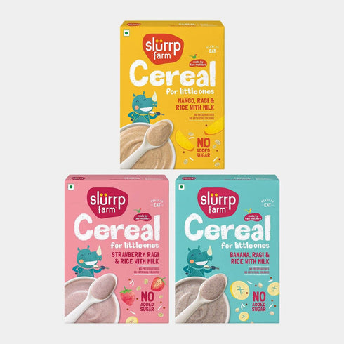 Slurrp Farm Bestseller Super Combo: Cereals for Little Ones