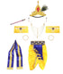 Raj Fancy Dresses Krishna Dress for Kids, Baby Krishna Dress for Janmashtami with Krishna Mukut