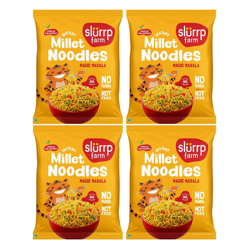 Slurrp Farm Magic Masala - Instant Millet Noodles