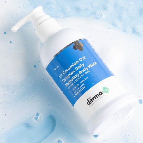 The Derma co 1% CeramideOats Complex Daily Hydrating Body Wash with Ceramides, Oat Extract & PENTAVITIN®