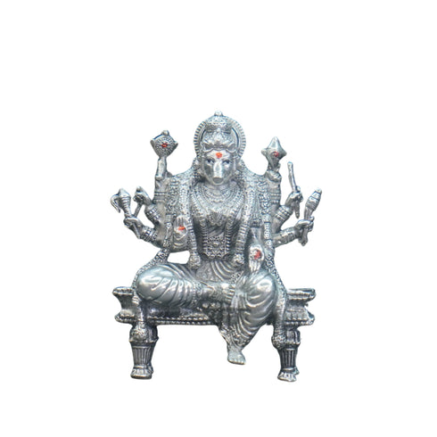 Pure Silver Antique Varahi Devi Sitting With Mala 43.14G By Mahita Collections