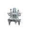 Pure Silver Antique Varahi Devi Sitting With Mala 43.14G By Mahita Collections