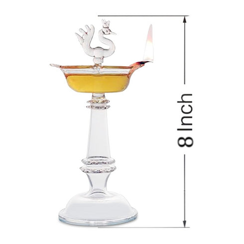 Glass Samai Traditional Items For Pooja