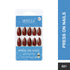 Shills Professional Glossy Solid Color Nails Sharp Almond(SPN605-SPN630)