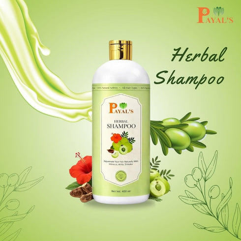 Payal's Herbal Shampoo for All Hair Type And Woomen