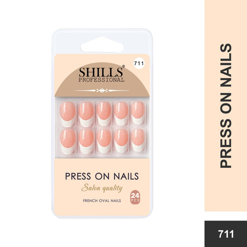 Shills Professional Press On Nail Arts Oval(SPN708-SPN720)